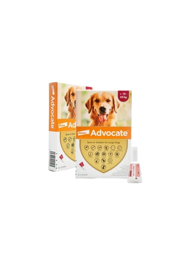 Advocate, Flea & Parasite Defense For large dogs (10-25 kg) 3 Doses From Varmacy - Image 2
